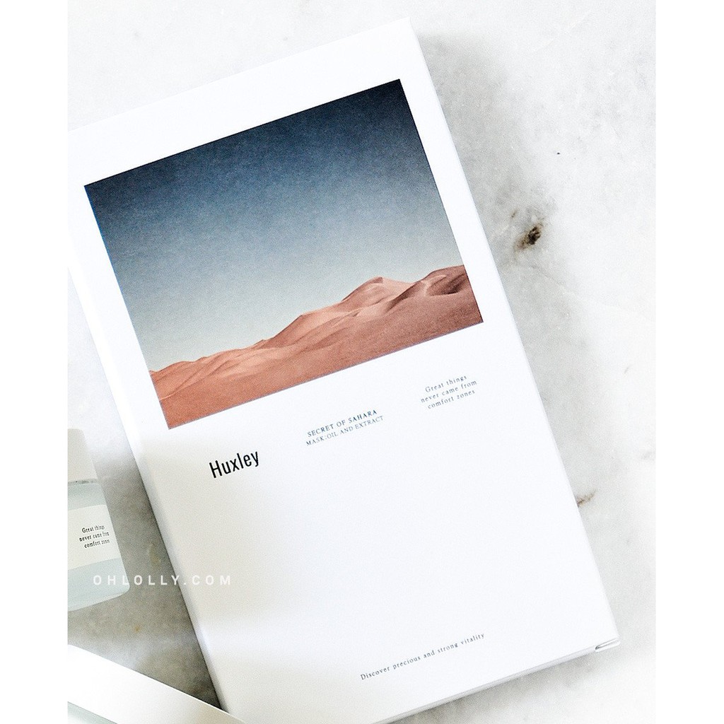 Mặt nạ siêu cấp ẩm Huxley Mask Oil And Extract