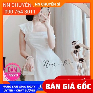 ĐẦM LỆCH VAI PHOM NGẮN HÀNG THIẾT KẾ (TS273) ❤100% ẢNH THẬT❤ ĐẦM THIẾT KẾ