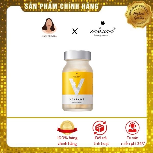 Viên uống trắng da, ngăn ngừa sạm nám Sakura Vibrant