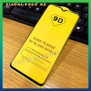 Kính cường lực Poco M3 pro , Poco M3 9D full màn ,Full keo - phukienso24h