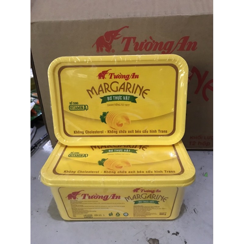 Bơ Thực Vật Tường An Margarine Hộp 800g | BigBuy360 - bigbuy360.vn