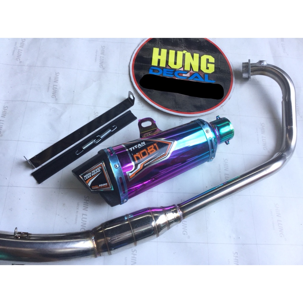 PÔ NOBI TITAN FULL CỔ BẦU HƠI INOX WINER/EXCITER/RAIDER, TFX, FZ, CBR, R15