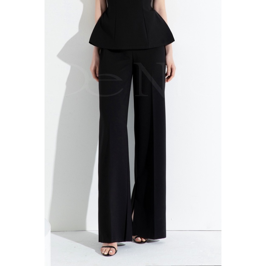 DeNio - Quần suông xẻ gấu