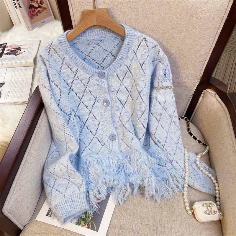 Áo Khoác cardigan Dệt Kim Thiết Kế Mới Thời Trang Mùa Thu Dành Cho Nữ