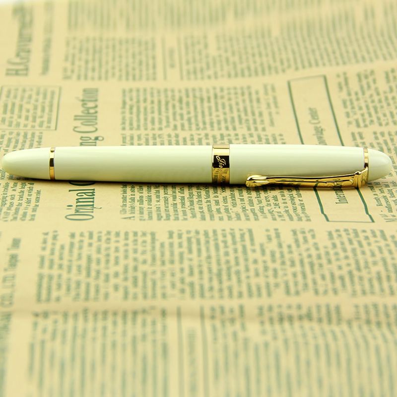 Bút Máy kiss Jinhao X450 Ngòi Vừa Màu Trắng