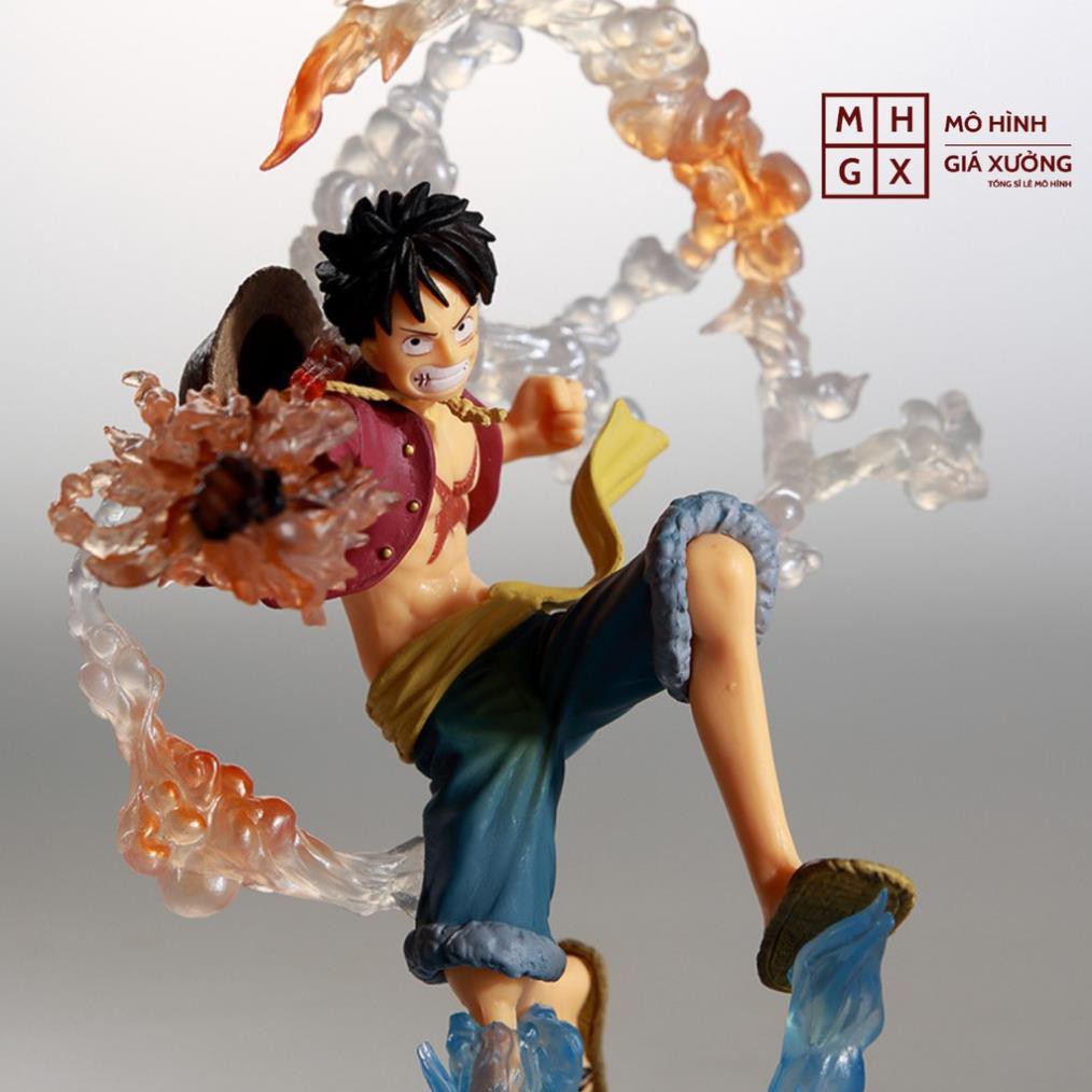 Mô hình  Luffy F.zero mũ rơm battle ver. One Piece gear 2 haki Cao 18cm   - Mô Hình Figure Monkey D.Luffy