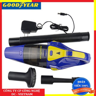 Sản phẩm Máy hút bụi cầm tay không dây hút khô và ướt, thương hiệu cao cấp Goodyear: Mã GY-2891
