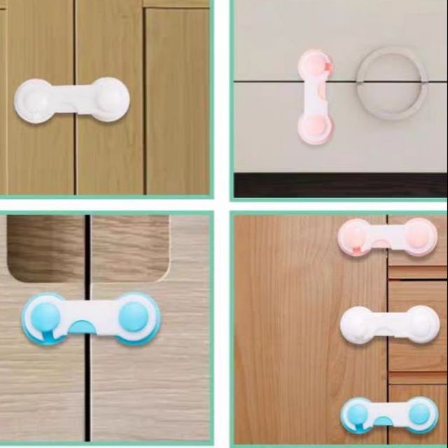 Đồ chặn cửa, chặn tủ, khóa tủ lạnh chống kẹp tay, An toàn cho bé