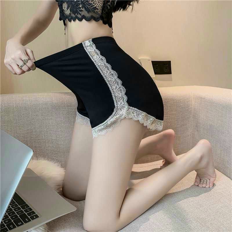Quần Mặc Váy, Mặc Nhà, Chất Su Thoáng Mát Phối Viền Ren ( QR031)