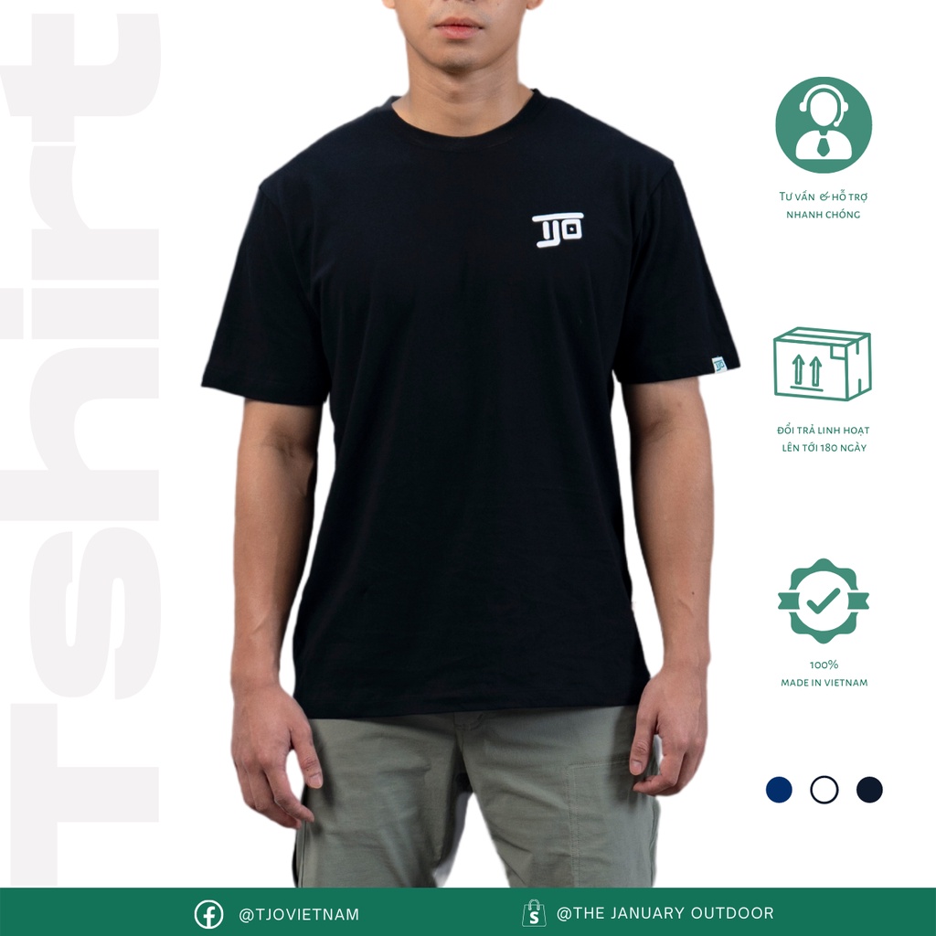 Áo thun, áo phông cotton Unisex TJO