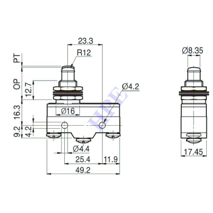Công tắc hành trình HY-P701