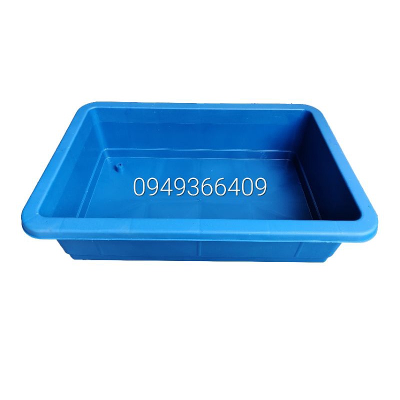 KHAY NHỰA BÍT NUÔI CÁ MÀU XANH DƯƠNG
