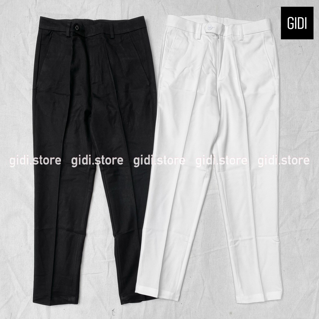 ▣Quần Tây âu Nam Nữ Unisex ống suông 💥 Baggy dài vải kate mịn, không nhăn