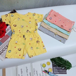 [HÀNG LOẠI 1] BỘ CỘC TAY THUN LẠNH CHUẨN K.WOO CHO BÉ