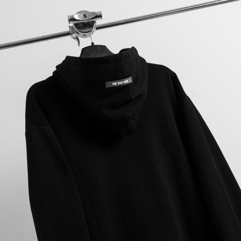 Áo hoodie nỉ có mũ The Bad God U Là Tr