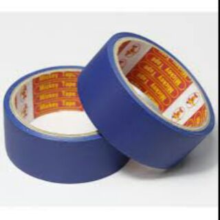Băng dính Simili 3cm - 5cm dán gáy xanh (dày)