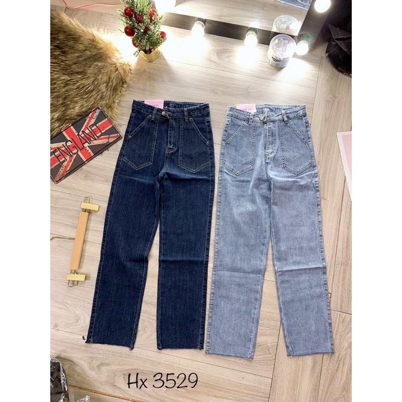 Quần bò suông co dãn túi to hàng qc đẹp QS2511 - NhiNhi Shop