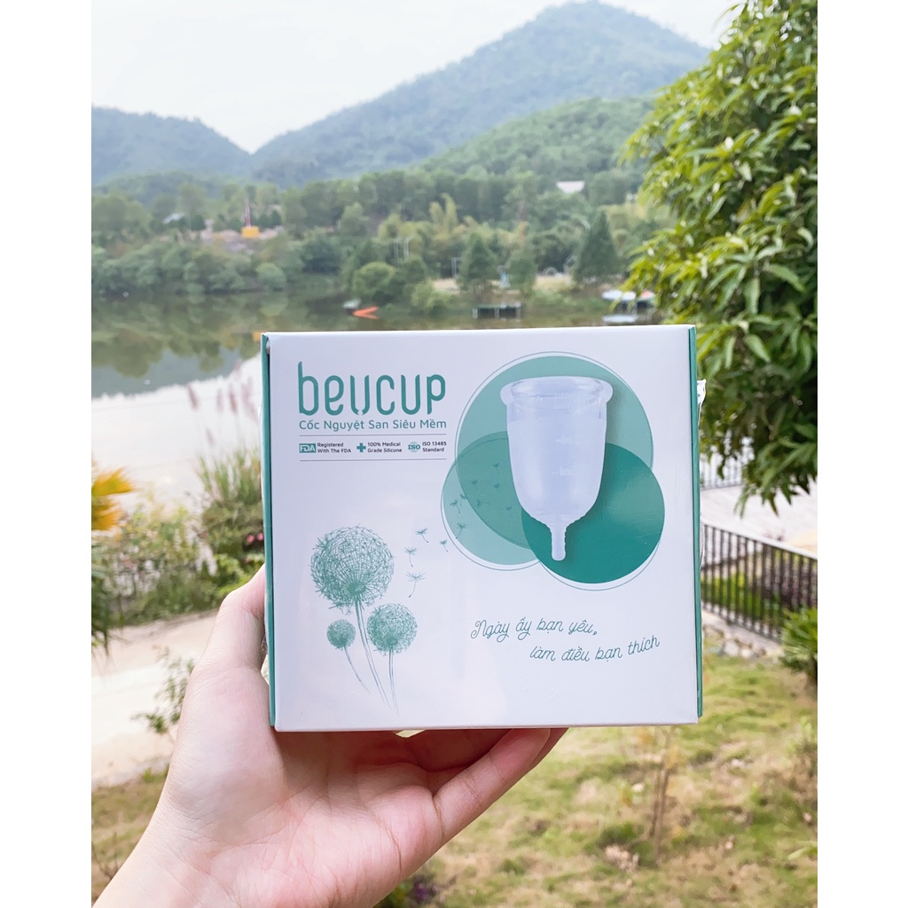 Combo 1 Bộ cốc nguyệt san beUcup và 1 chai nước giặt đồ lót beUcare 200ml