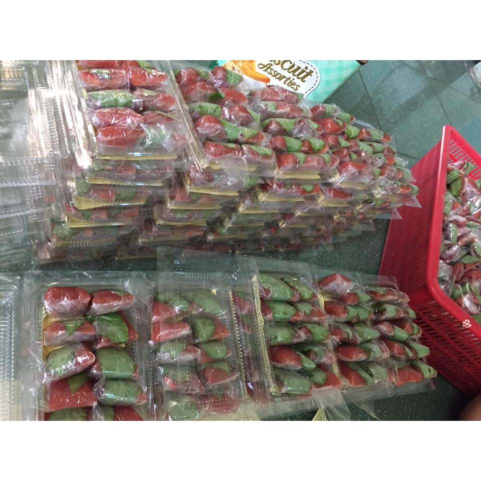 Combo 10 hộp nem chua lai vung lá trùm ruột loại nhỏ 200k