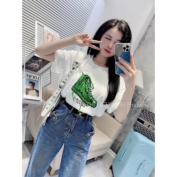 Áo phông giày xanh INC H2A778