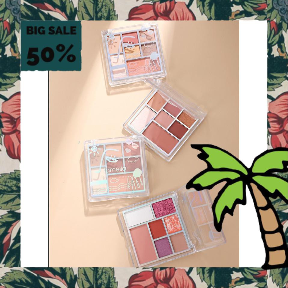 Phấn Mắt 7 Ô Lameila 5082 Thành Phố Biển Trời EYESHADOW Chính Hãng Nội Địa | BigBuy360 - bigbuy360.vn