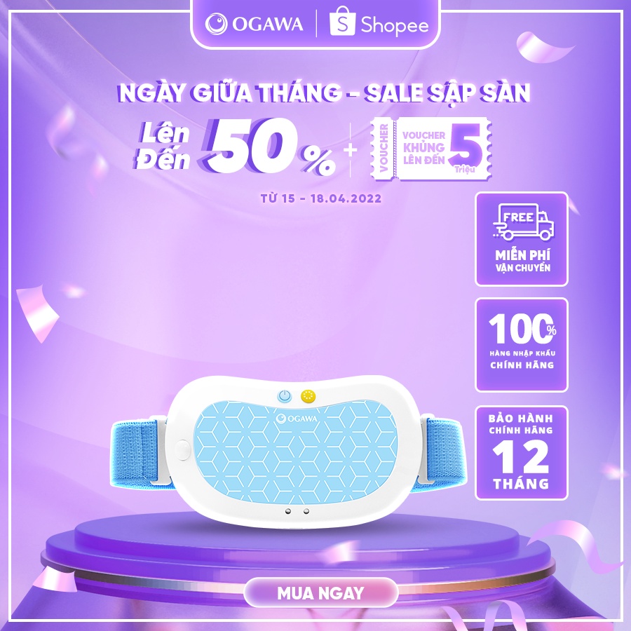 [OGAWA] Máy massage bụng Slimming Belt