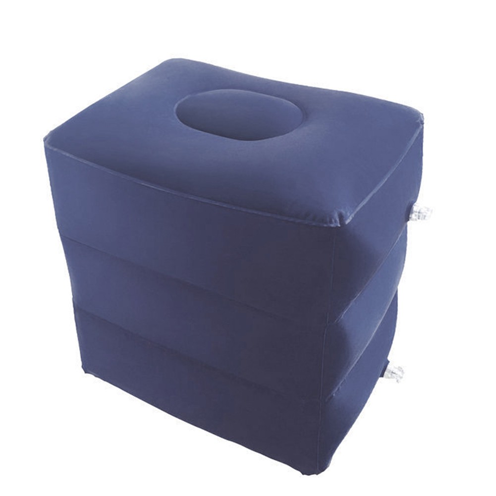 Gối Kê Chân Bơm Hơi Tiện Dụng Khi Đi Du Lịch / Chơi Thể Thao / Máy Bay K1