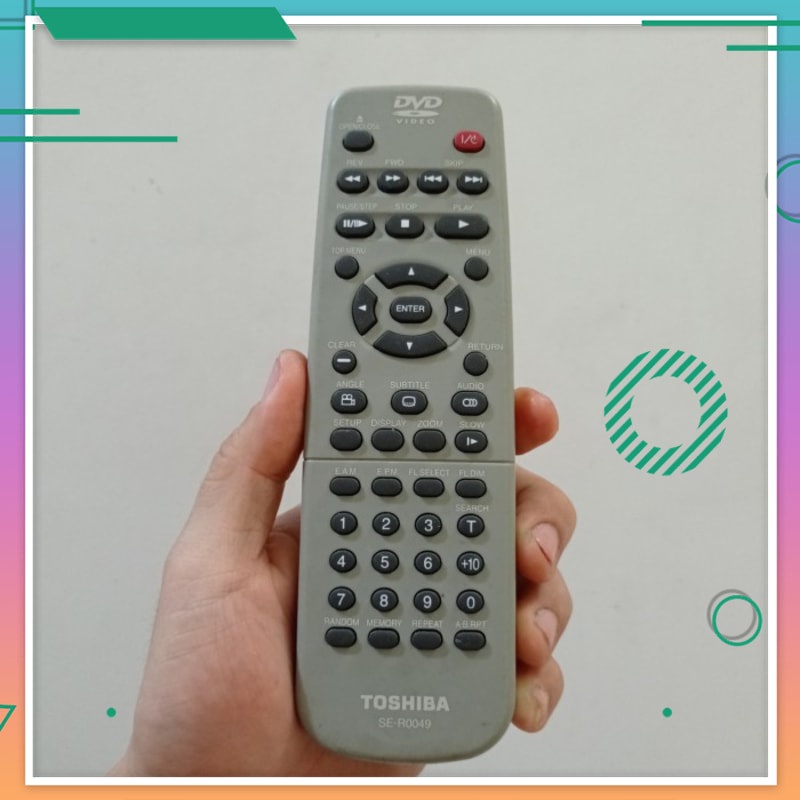 Máy nghe nhạc DVD Toshiba SE-R0049