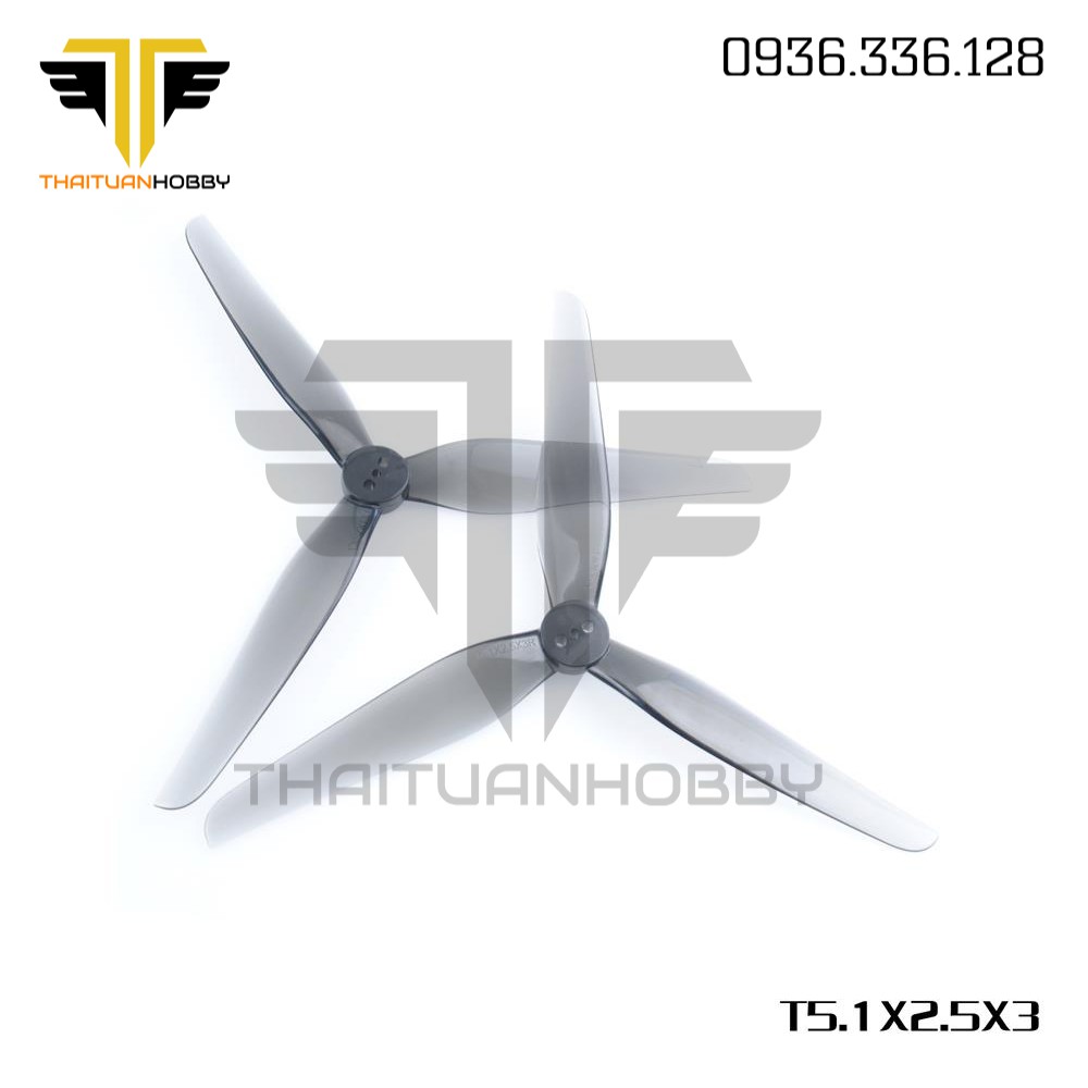 Bộ 4 Cánh Quạt Thuận Nghịch HQProp T5.1X2.5X3