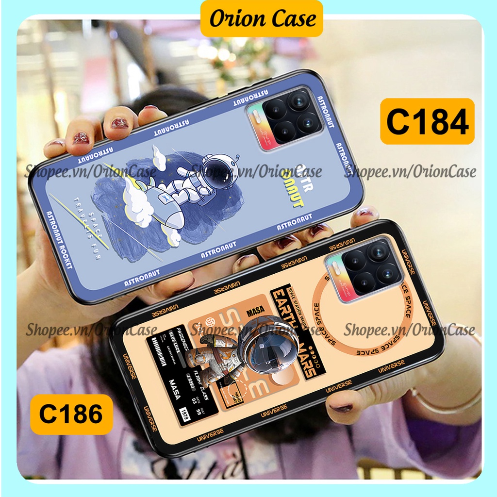 Ốp Realme 8 in hình astronaut pro nasa, moutain cá tính.ốp lưng chống sốc.