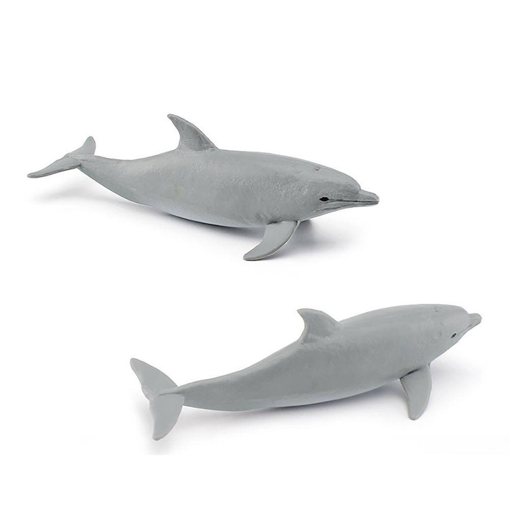 CHOOKEY Bộ 10 Mô Hình Cá Heo Sinh Động Như Thật