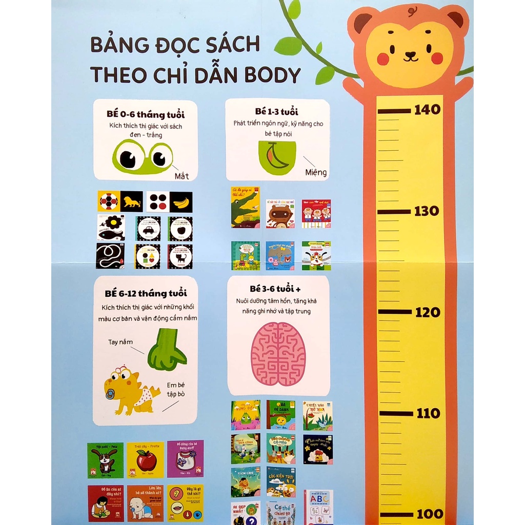 Sách Ehon - Khủng Long Nhỏ - Cái Bô Bỏ Bỉm, Bỏ Bỉm! (Hộp Sách + Puzzle + Thước Đo Chiều Cao)