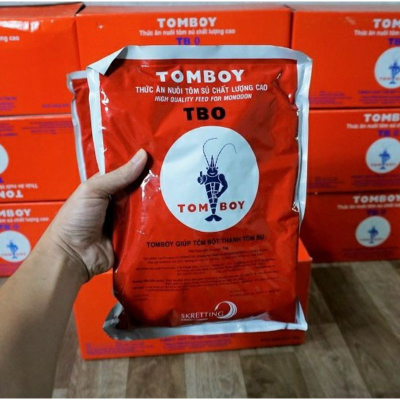 CÁM TOMBOY TB0 HẠT MỊN NUÔI CÁ 7 MÀU , CÁM CHO GUPPY , CÁM CHO CÁ BETTA