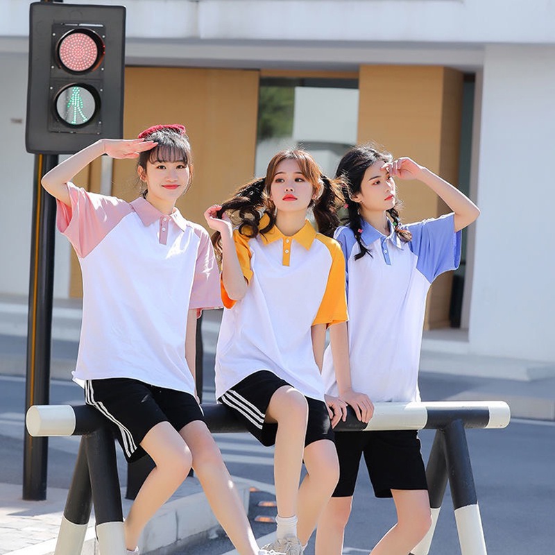 Áo polo nam nữ đẹp unisex cổ bẻ form rộng tay lỡ hàng Quảng Châu ANDOSA PL08