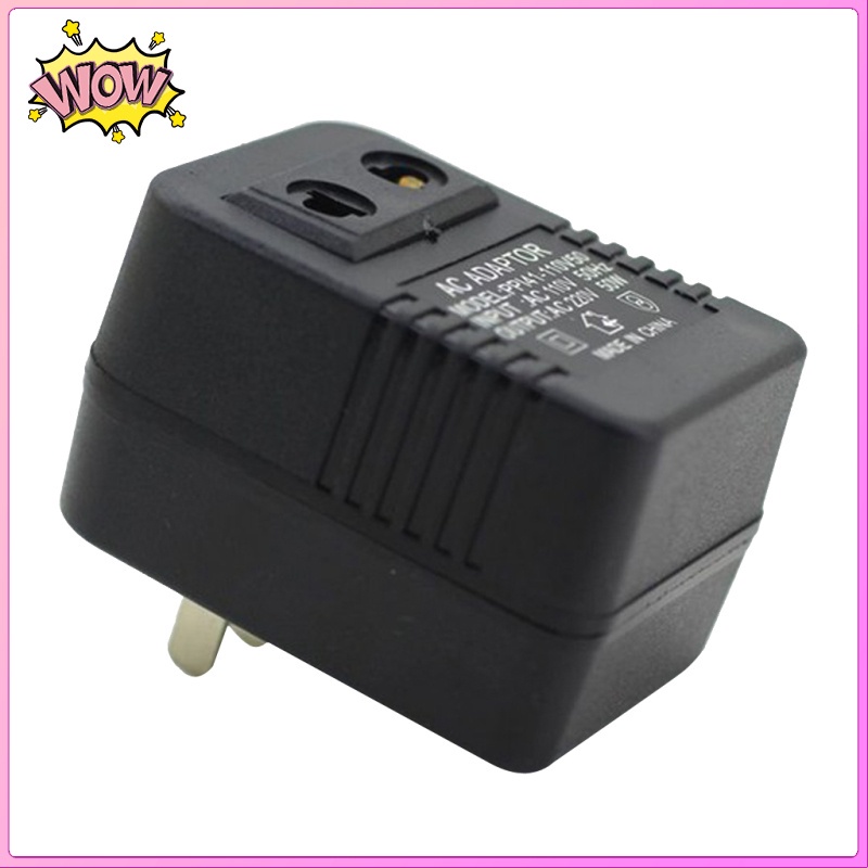 Bộ chuyển đổi điện áp 220V - 110V tiện lợi khi đi du lịch