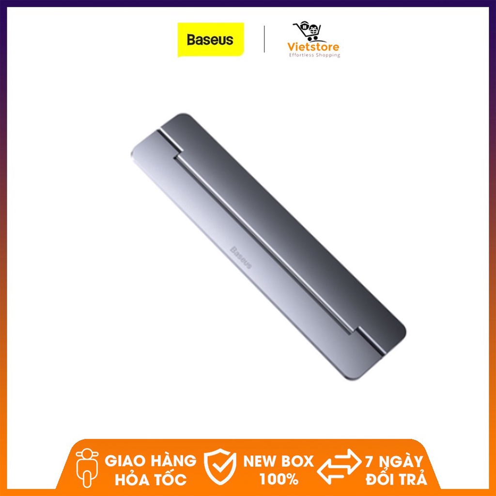 Giá Đỡ Máy Chính Hãng Baseus Làm Từ Hợp Kim Có Thể Gập Gọn Dành Cho Macbook Pro Air 12-17 Inch