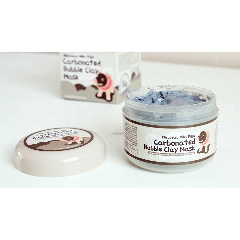 Mặt Nạ Thải Độc Bì Heo sủi Bọt Elizavecca Milky Piggy Carbonated Bubble Clay Mask