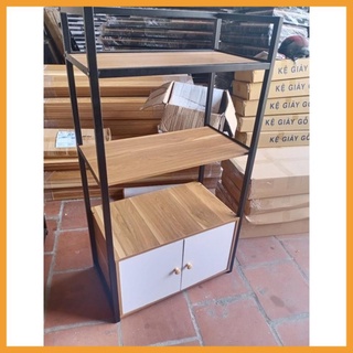 Kệ 4 tầng nhà bếp có ngăn kéo - khoa phát cs4