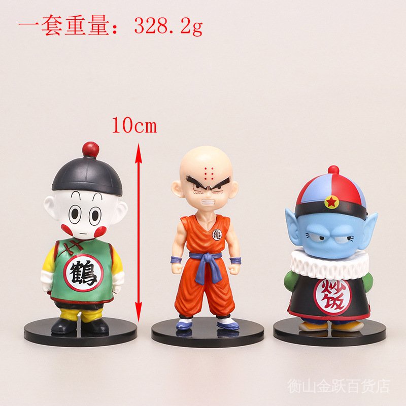 Set 6 Mô Hình Búp Bê Ma Thuật Sun Gohan Demon Boy Piraf Oolong Kurin Ju8