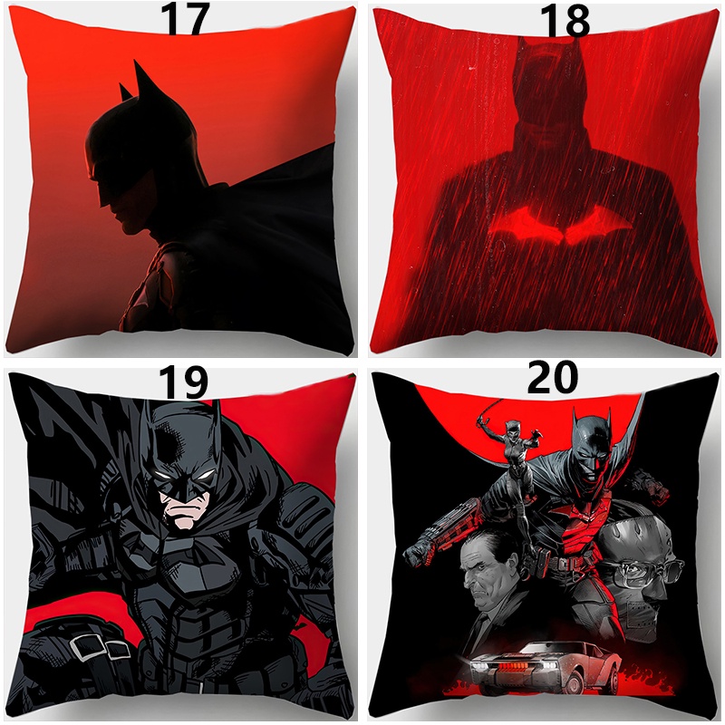 Vỏ Gối Đơn Bằng Polyester In Hình Siêu Anh Hùng Batman Trang Trí Nhà Cửa / Văn Phòng