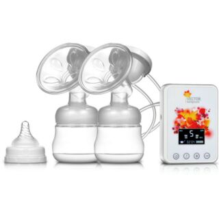 Hút sữa matxa điện đôi ZIMEITU 9 cấp hút