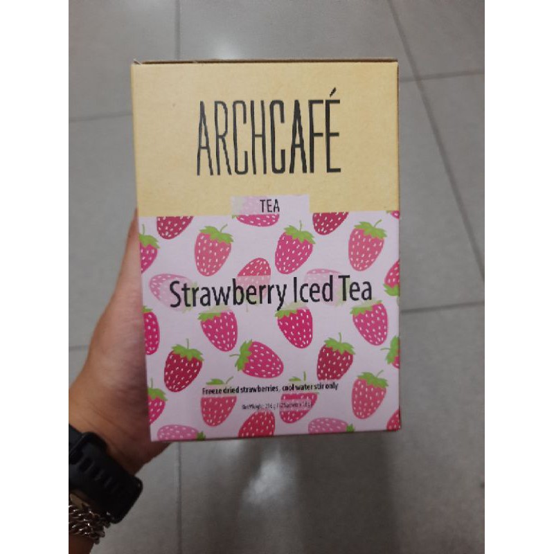 Trà dâu  Archcafe hòa tan 540g ( 6 gói 90g)