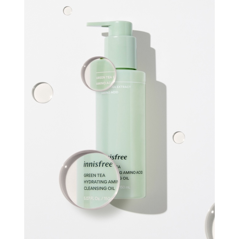 Dầu Tẩy Trang Innisfree Green Tea Hydrating Amino Acid Cleansing Oil