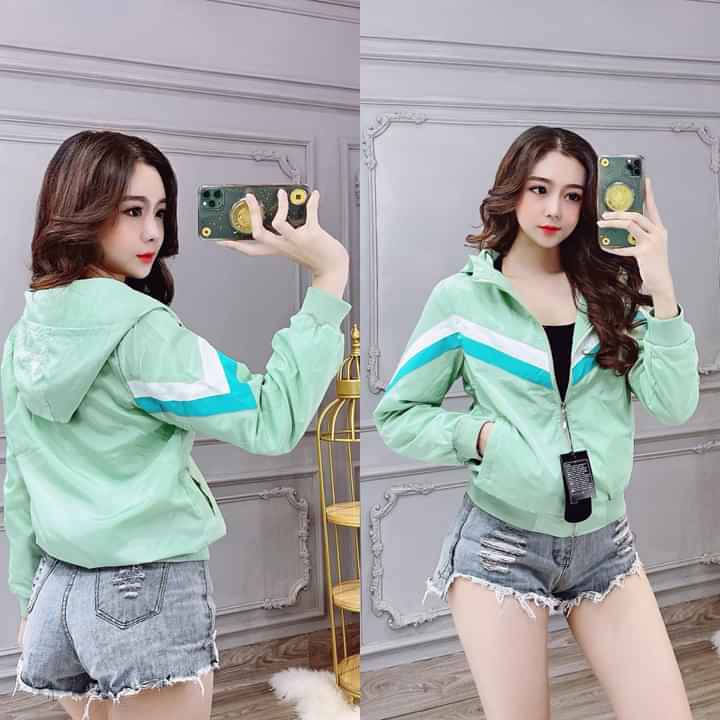 Áo khoác dù nữ siêu xinh m113