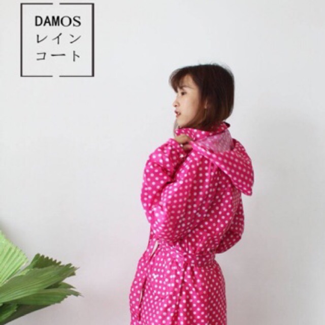 Áo mưa chấm bi cao cấp x 2 Cái