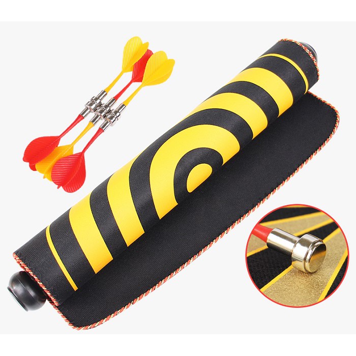 Bảng phóng phi tiêu nam châm 15 inches, 06 cây phi tiêu từ an toàn & vui nhộn cho trẻ em