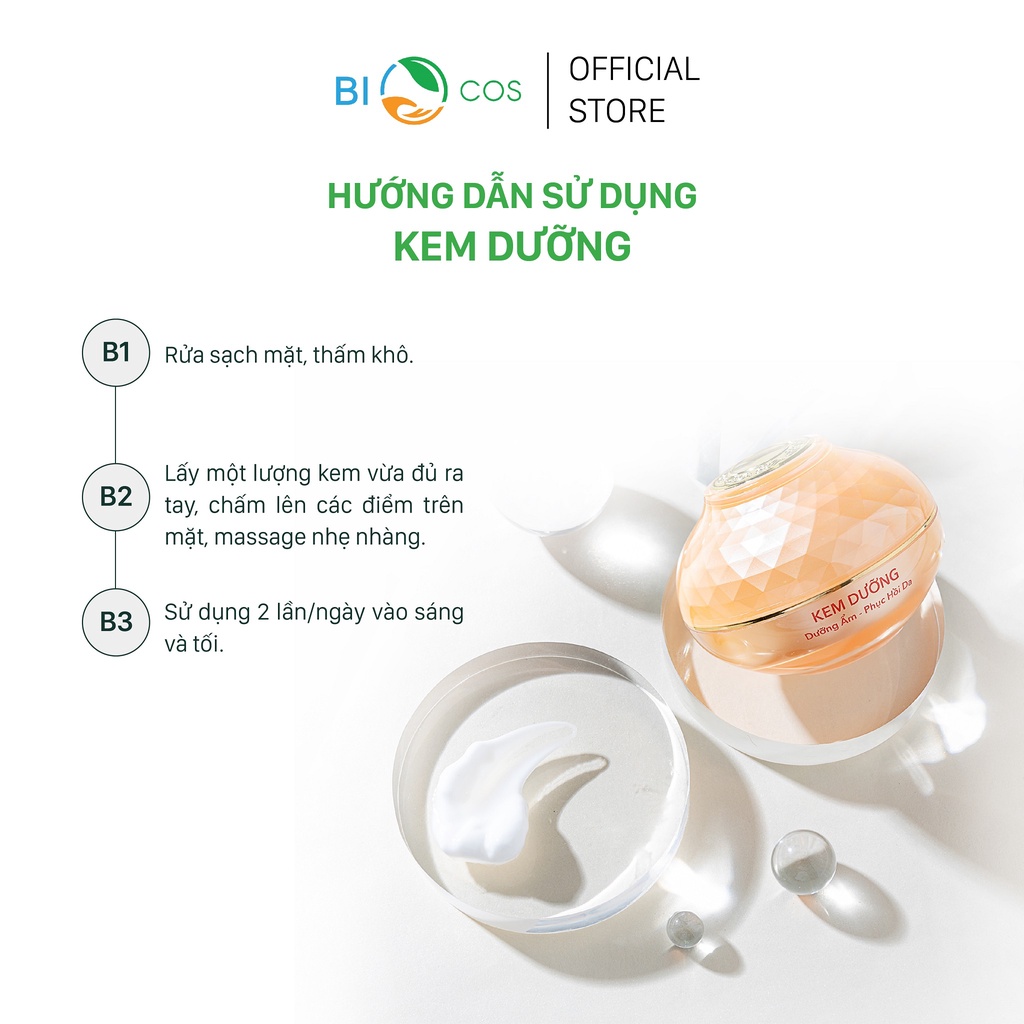 Kem Dưỡng B5 BIOCOS - Dưỡng Ẩm, Phục Hồi và Tái Tạo Da 20g