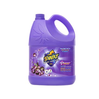 Nước giặt xả Swat romantic hương hoa thiên nhiên can 3.8kg