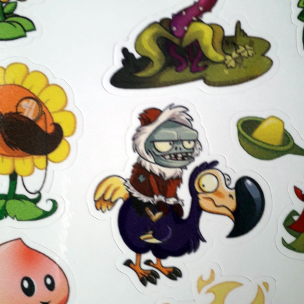 Hình dán/ sticker zoombie trang trí điện thoại, laptop, sổ tay...
