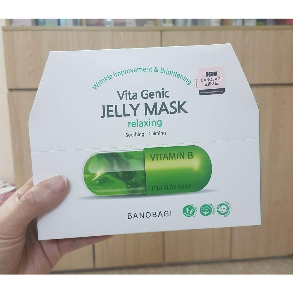 Mặt nạ dưỡng da giúp thư giãn và phục hồi da BNBG Vita Genic Relaxing Jelly Mask 25ml